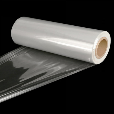 Clear 75 Gauge Centerfold POF Nhiệt nhiệt có thể co lại Cuộn màng nhựa Polyolefin để bọc màng co