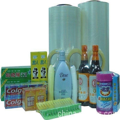 Cuộn nhựa trong suốt POF Thu nhỏ màng đóng gói Trung tâm màng co gấp Polyolefin cho nhu cầu cần thiết hàng ngày
